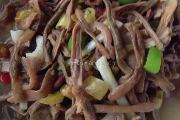 焖干豆角的做法图解7