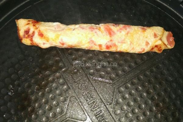 西红柿蛋卷的做法图解7