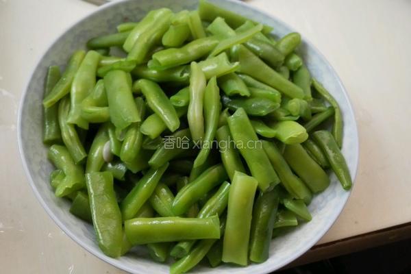凉拌四季豆的做法图解4