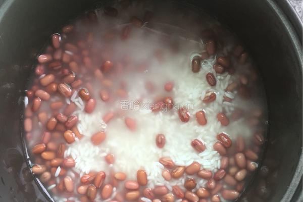 红豆粽子的做法图解3