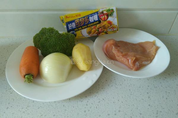 鸡肉咖喱饭的做法图解1