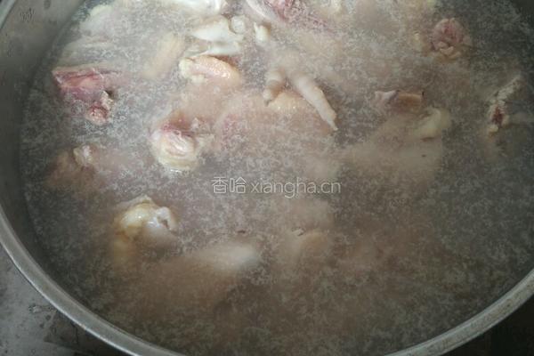 清炖香菇土鸡的做法图解4