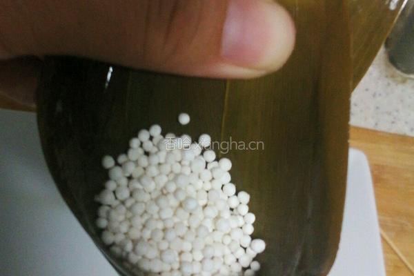 西米水晶粽子的做法图解1
