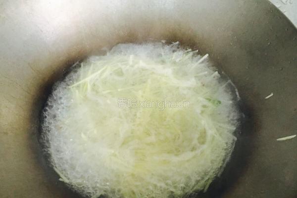 野菜花炒土豆丝（独家）的做法图解3