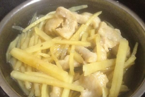 瘦肉蒸土豆的做法图解5