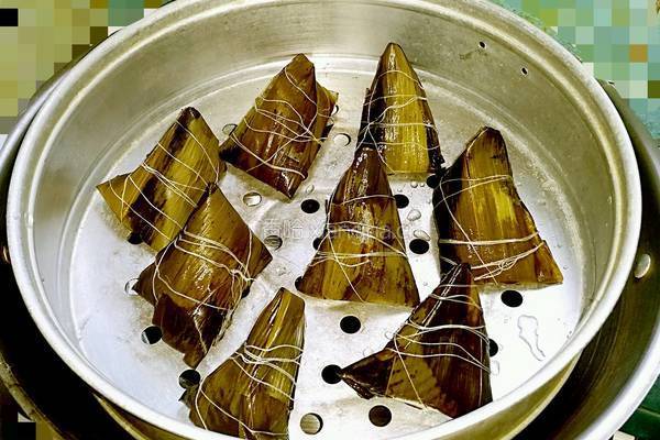 西米紫薯粽子的做法图解10