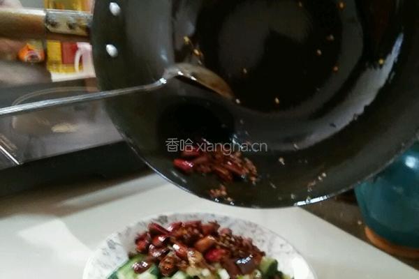 炝黄瓜的做法图解4