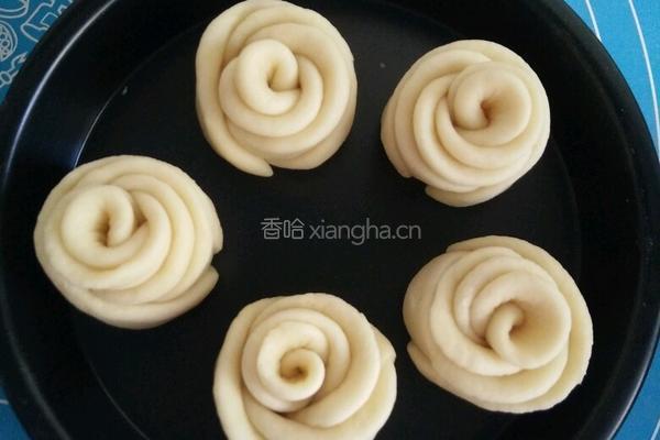 玫瑰花面包（手揉版）的做法图解10