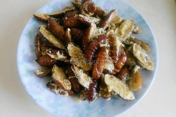 干煸茧蛹的做法图解10