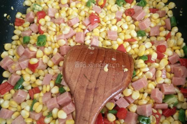 炒玉米粒的做法图解10