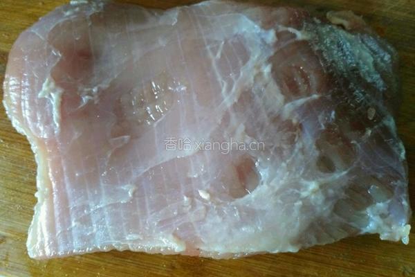 干炸肉段的做法图解1