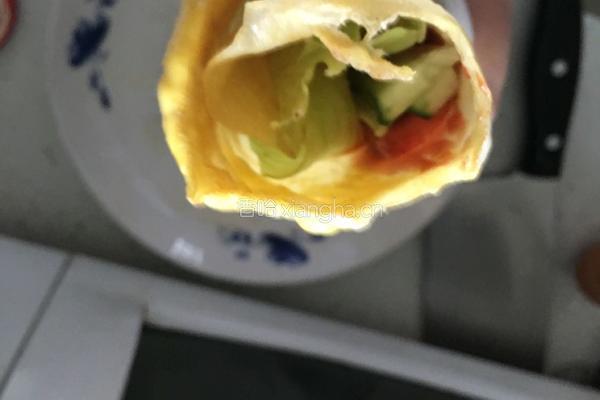 手抓版鸡蛋卷饼的做法图解8