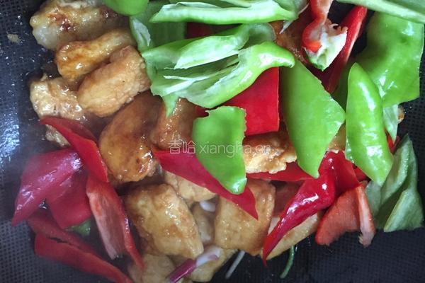 香煎豆腐的做法图解5