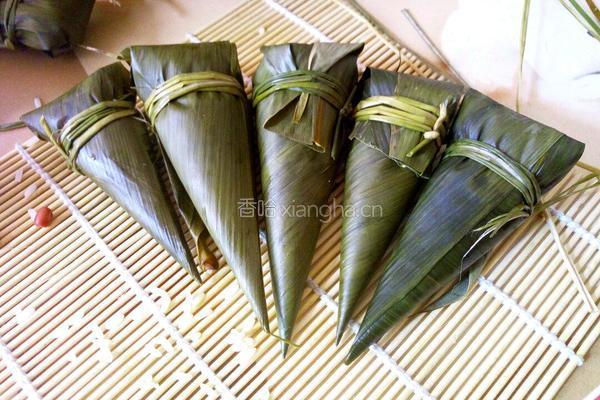 红豆枣粽的做法图解6