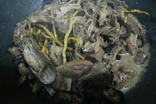 虫草枫斗老鸭汤的做法图解8
