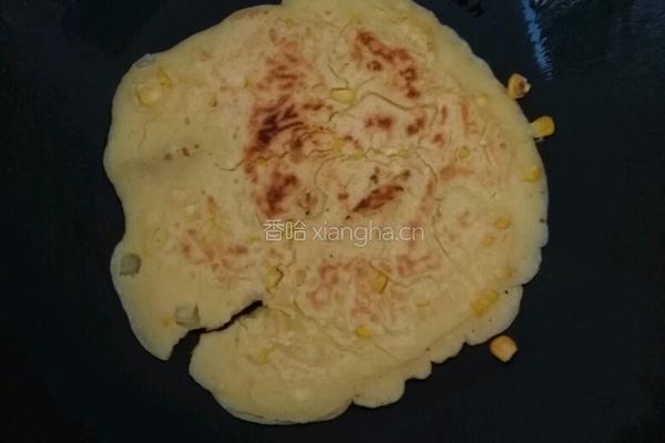 玉米煎饼的做法图解3