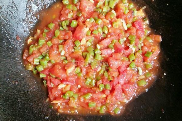 豆角西红柿鸡蛋打卤面的做法图解13
