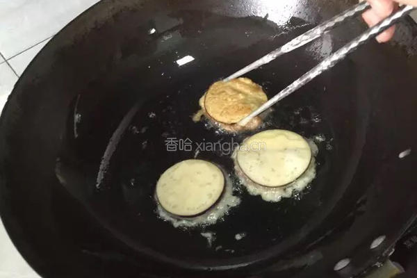 茄子煎肉末的做法图解3