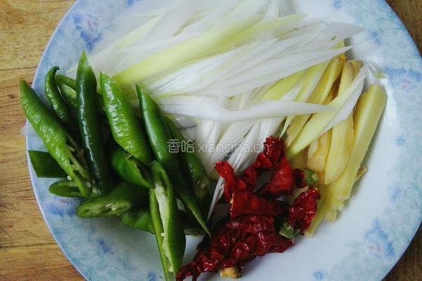 葱爆辣毛肚的做法图解2