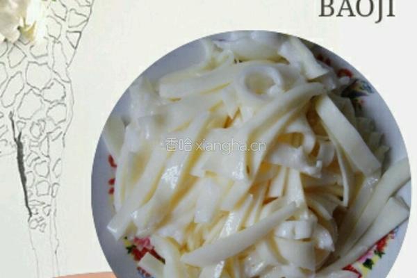 豆豉烧黄喉的做法图解1