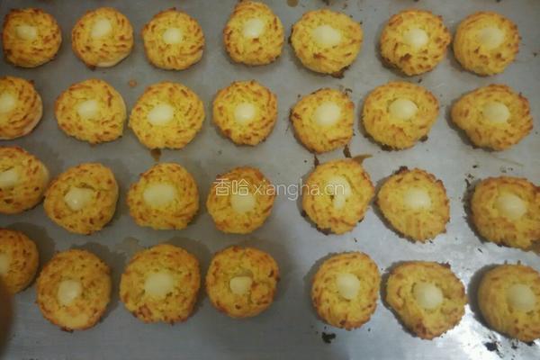 椰丝果酱酥饼的做法图解9