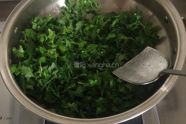 清炒菊花头的做法图解2