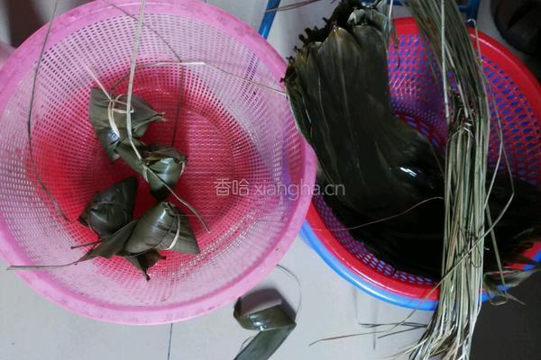 扭角粽的做法图解4
