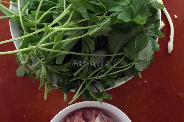 益母草肉丸汤的做法图解2