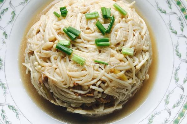 金针菇肉片的做法图解7