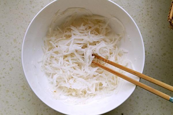 萝卜卷子的做法图解1