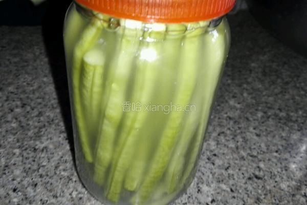 酸豆角炒肉的做法图解1