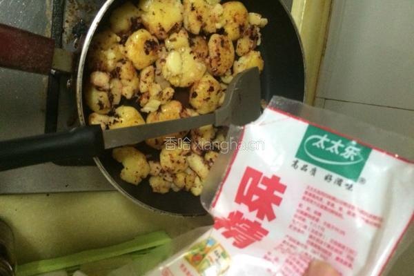 紫苏酒糟煎土豆的做法图解10
