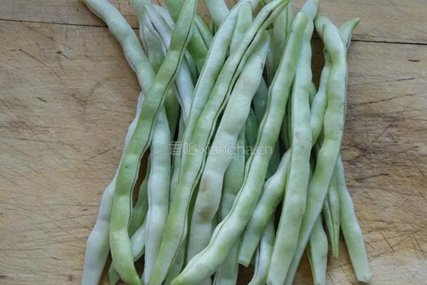 清炒芸豆丝的做法图解1