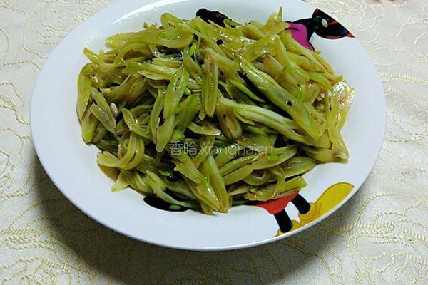 清炒芸豆丝的做法图解9