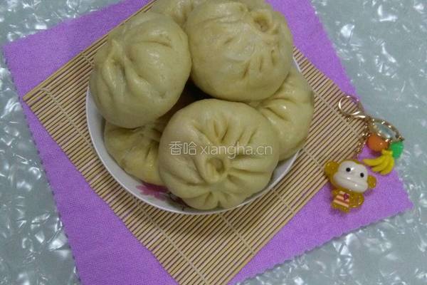 豆腐皮小白菜猪肉馅包子的做法图解11