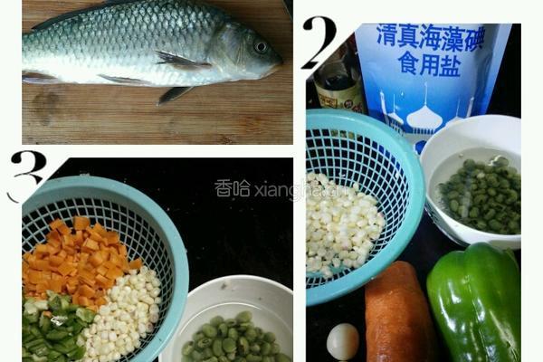 五彩蝴蝶鱼的做法图解1
