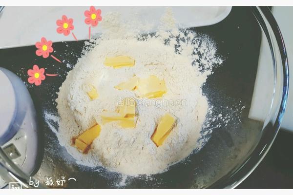 芝士洋葱司康饼的做法图解2