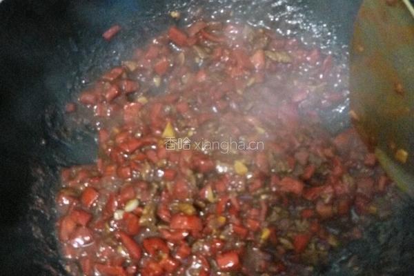 剁辣椒牛肉酱的做法图解7