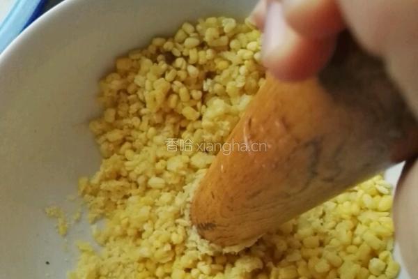 自制绿豆糕的做法图解4