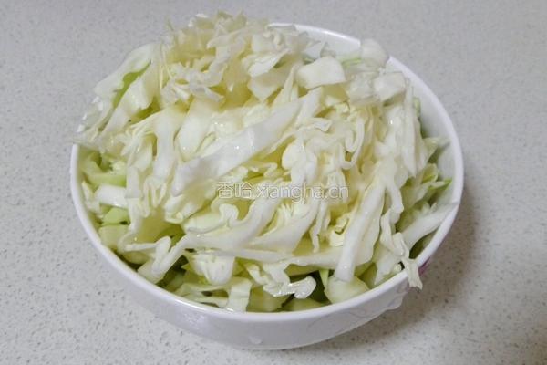 蔬三丝炒面的做法图解4