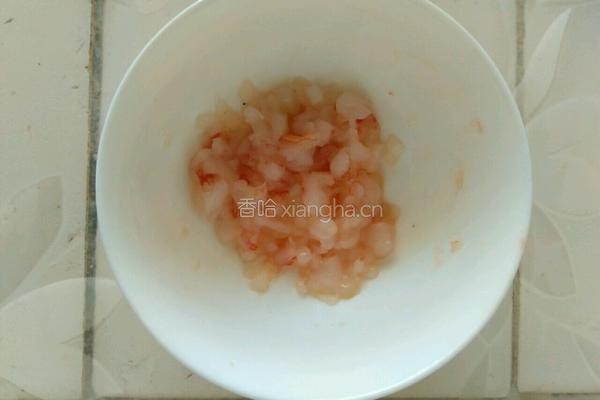 山芹鸡蛋虾仁饺的做法图解4
