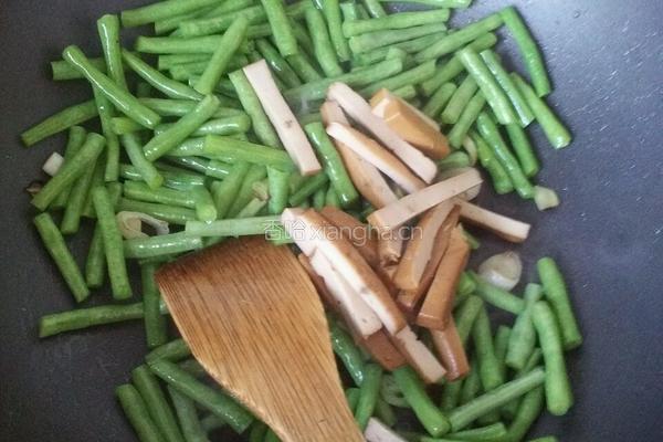 素炒香干豆角的做法图解6