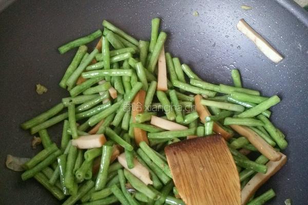 素炒香干豆角的做法图解7
