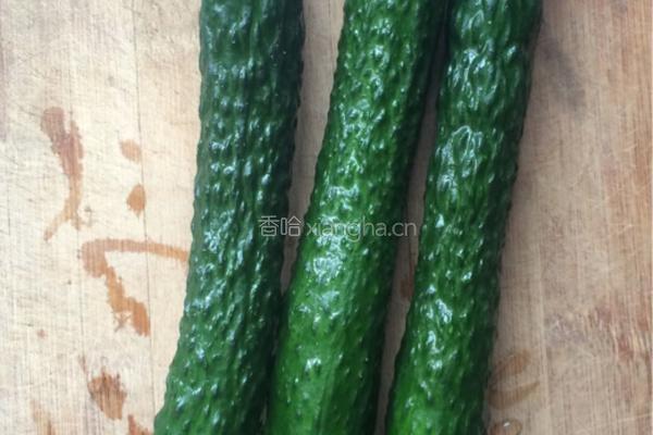 凉拌黄瓜的做法图解1