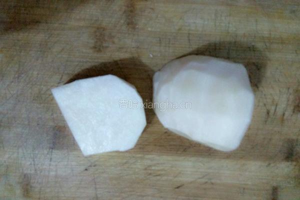 凉拌苤蓝的做法图解1