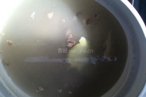 皮蛋瘦肉粥的做法图解7