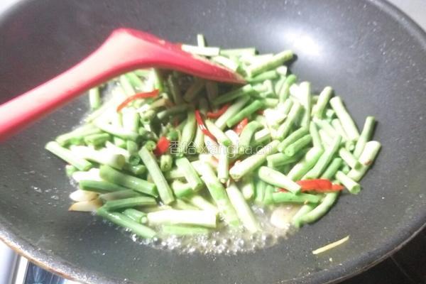 豆角炒鸡蛋的做法图解9