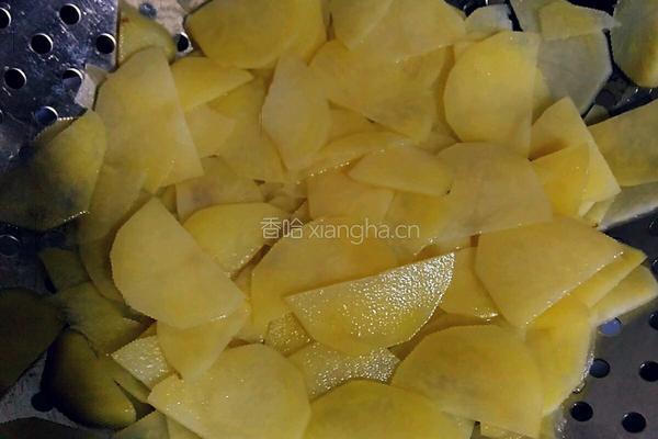 香辣凉拌土豆片的做法图解4