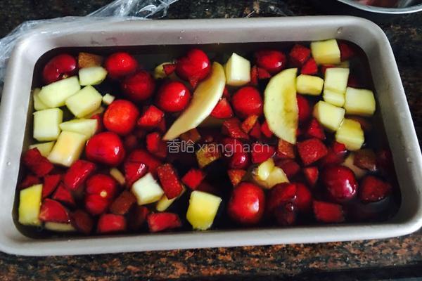 缤纷色彩的果冻的做法图解7