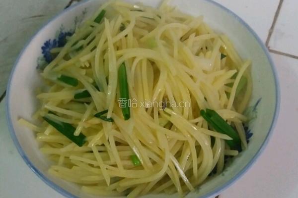 素炒土豆丝的做法图解8